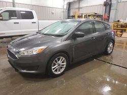 Salvage cars for sale at Casper, WY auction: 2018 Ford Focus SE