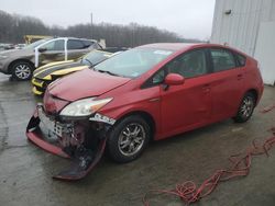 Salvage cars for sale at Windsor, NJ auction: 2010 Toyota Prius