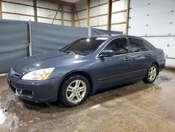 Honda salvage cars for sale: 2007 Honda Accord EX