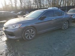 Salvage cars for sale at Waldorf, MD auction: 2016 Honda Accord EXL