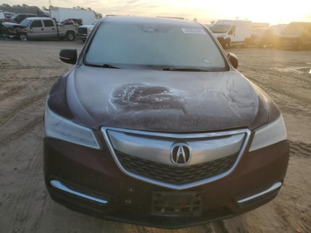 2016 Acura MDX Technology