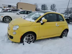 Salvage cars for sale at Moraine, OH auction: 2013 Fiat 500 Sport