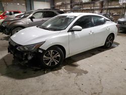 Nissan salvage cars for sale: 2021 Nissan Sentra SV