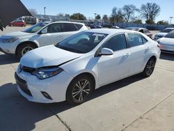 Salvage cars for sale from Copart Sacramento, CA: 2016 Toyota Corolla L