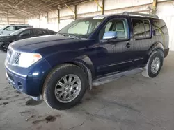 Nissan Pathfinder salvage cars for sale: 2006 Nissan Pathfinder LE