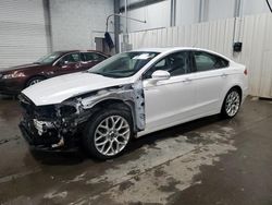 Salvage cars for sale from Copart Ham Lake, MN: 2014 Ford Fusion Titanium