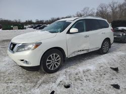 Salvage cars for sale at Ellwood City, PA auction: 2014 Nissan Pathfinder S