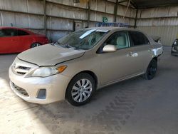 Salvage cars for sale at Phoenix, AZ auction: 2012 Toyota Corolla Base