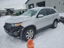 Salvage cars for sale at Barberton, OH auction: 2013 KIA Sorento LX