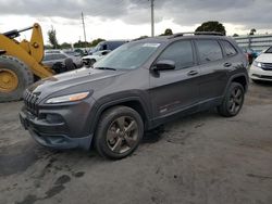 Jeep Grand Cherokee salvage cars for sale: 2017 Jeep Cherokee Latitude