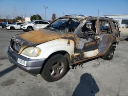 Carros salvage para piezas a la venta en subasta: 1998 Mercedes-Benz ML 320