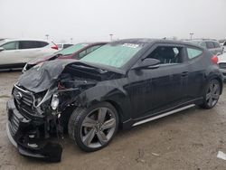 Salvage cars for sale at Indianapolis, IN auction: 2015 Hyundai Veloster Turbo