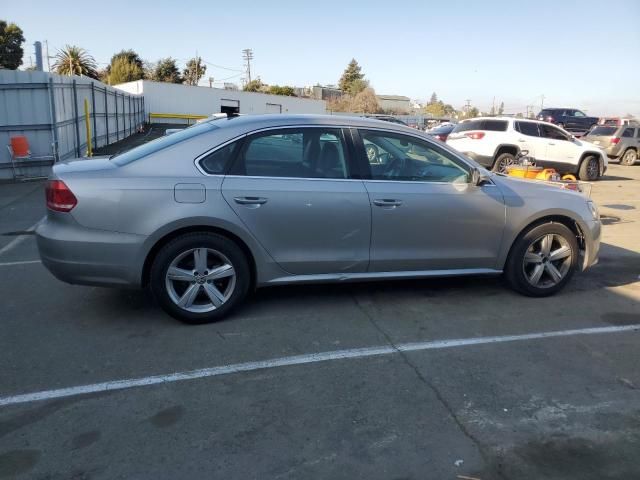 2012 Volkswagen Passat SE