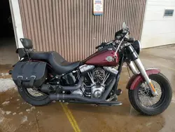 Salvage motorcycles for sale at Rapid City, SD auction: 2014 Harley-Davidson FLS Softail Slim