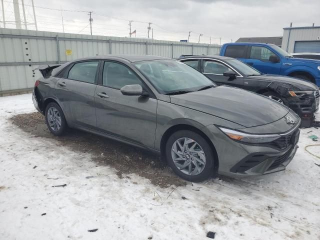 2025 Hyundai Elantra Blue