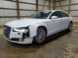 Salvage cars for sale at auction: 2015 Audi A8 L Quattro