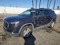 Salvage cars for sale at auction: 2018 GMC Terrain SLE