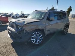 Jeep salvage cars for sale: 2016 Jeep Renegade Latitude