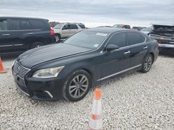 Salvage cars for sale at Taylor, TX auction: 2013 Lexus LS 460