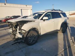 Salvage cars for sale from Copart Farr West, UT: 2022 Nissan Pathfinder SV