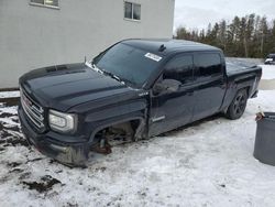 Salvage cars for sale from Copart Cookstown, ON: 2017 GMC Sierra K1500 SLE