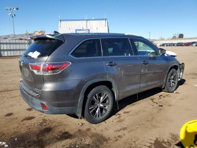 2016 Toyota Highlander XLE