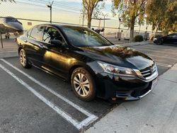 Honda Accord salvage cars for sale: 2015 Honda Accord LX