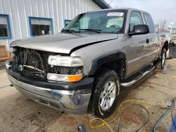 Salvage cars for sale at Pekin, IL auction: 2001 Chevrolet Silverado K1500