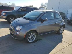 Salvage cars for sale at Sacramento, CA auction: 2012 Fiat 500 POP