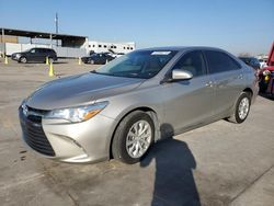 Salvage cars for sale from Copart Grand Prairie, TX: 2016 Toyota Camry LE