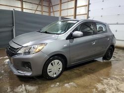 Salvage cars for sale from Copart Columbia Station, OH: 2021 Mitsubishi Mirage ES