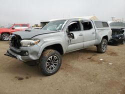 Salvage cars for sale at Brighton, CO auction: 2021 Toyota Tacoma Double Cab