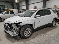 Salvage cars for sale at Greenwood, NE auction: 2021 Chevrolet Traverse LT