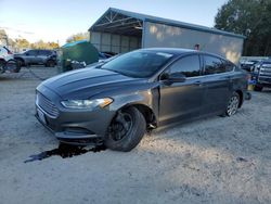 Salvage cars for sale at Midway, FL auction: 2016 Ford Fusion S