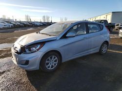 Salvage cars for sale at Rocky View County, AB auction: 2013 Hyundai Accent GLS