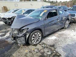 Salvage cars for sale at Exeter, RI auction: 2015 Honda Accord EXL