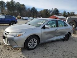 Salvage cars for sale at auction: 2017 Toyota Camry LE