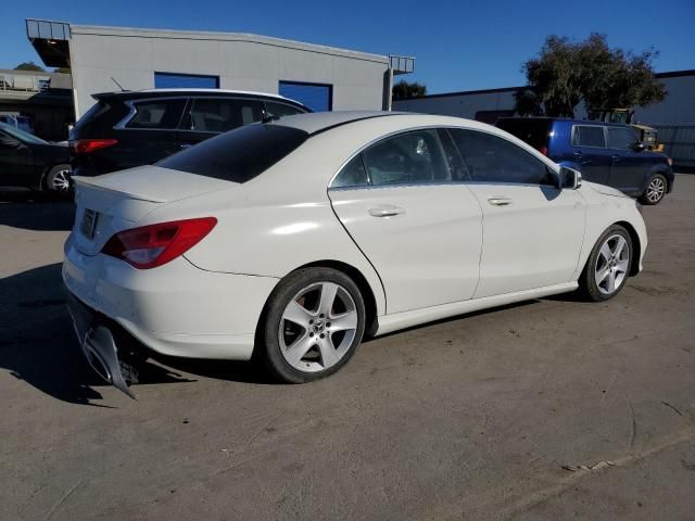 2018 Mercedes-Benz CLA 250