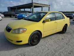 Salvage cars for sale from Copart West Palm Beach, FL: 2006 Toyota Corolla CE