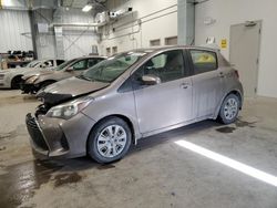 Vehiculos salvage en venta de Copart Ontario Auction, ON: 2015 Toyota Yaris