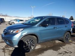 Honda salvage cars for sale: 2016 Honda CR-V SE