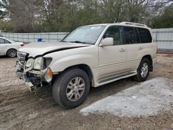 Salvage cars for sale at Knightdale, NC auction: 2005 Lexus LX 470