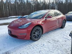 Tesla Vehiculos salvage en venta: 2018 Tesla Model 3