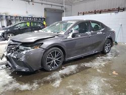 Salvage cars for sale at Candia, NH auction: 2021 Toyota Camry SE