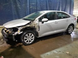 Toyota salvage cars for sale: 2022 Toyota Corolla LE