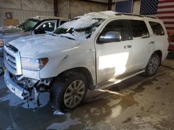 Salvage cars for sale at Helena, MT auction: 2012 Toyota Sequoia Limited