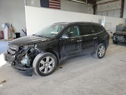 Salvage cars for sale at Greenwood, NE auction: 2017 Chevrolet Traverse LT