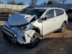 Salvage cars for sale at Oklahoma City, OK auction: 2018 Toyota Rav4 LE