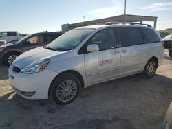 Toyota Sienna xle salvage cars for sale: 2005 Toyota Sienna XLE