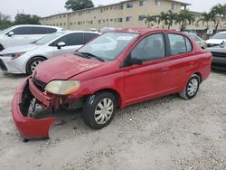 Toyota salvage cars for sale: 2002 Toyota Echo